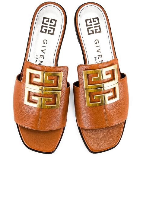 givenchy sara sandals|givenchy 4g flat mule sandals.